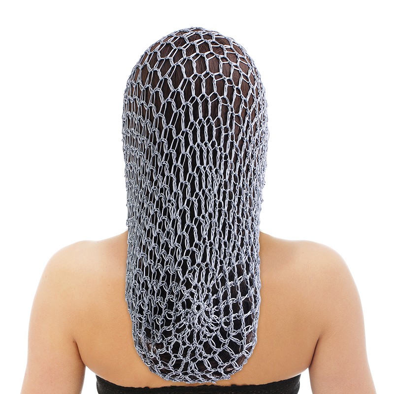 Hair Care Long Hair - Women Crochet Hair Snood With Elastic