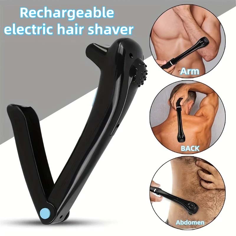 Hair Care Long Hair - Electric Back Body Trimmer with Detachable