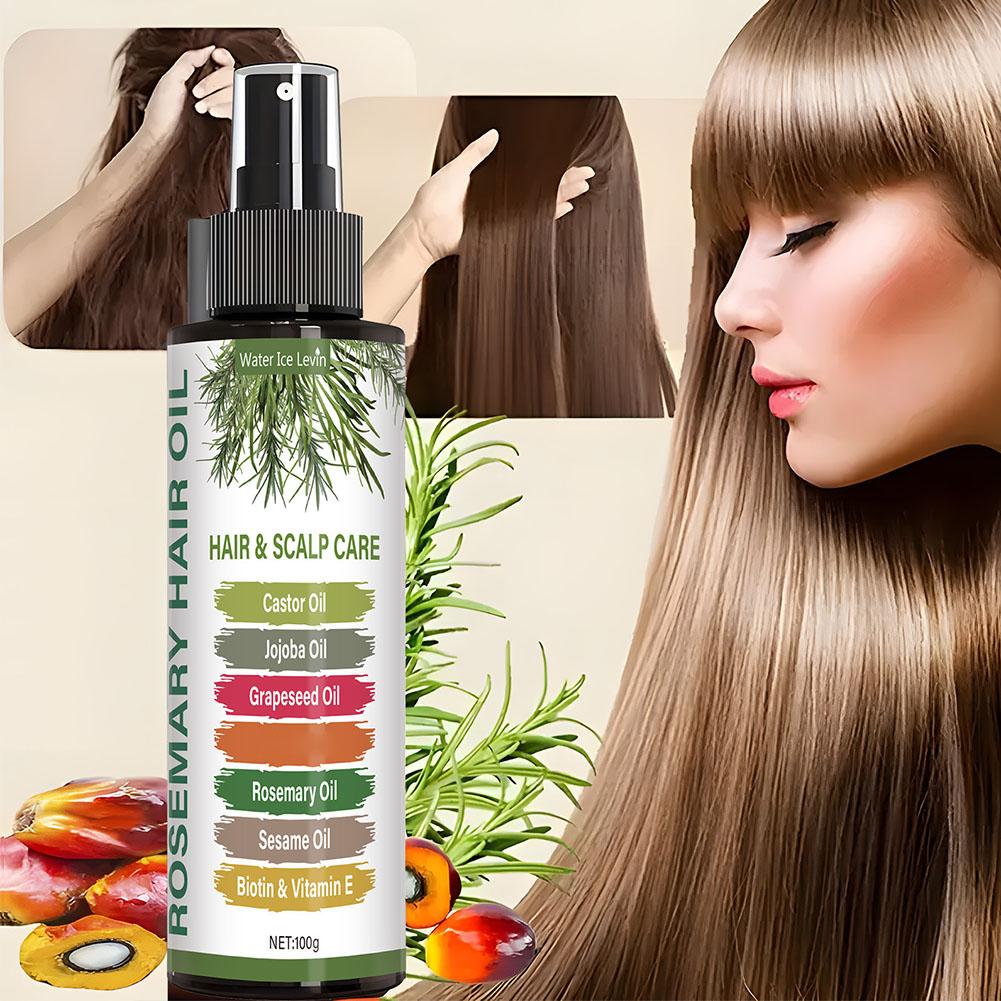 Rosemary Hair Oil - 100g Rosemary Oil Scalp Intensive Essence