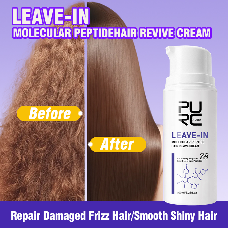 Hair Care Lotion - PURC Leave-In Keratin Hair Cream, Repair