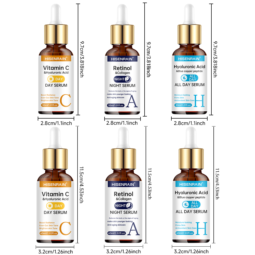 HISENRAIN Vitamin C + Retinol  - The Ordinary Serum Hyaluronic Acid review and price