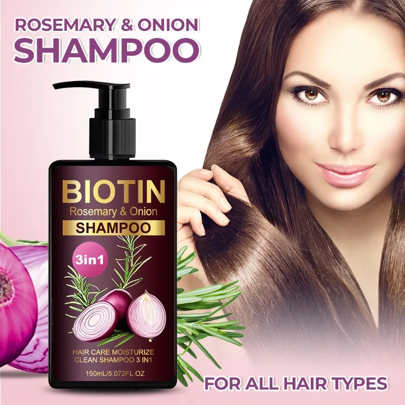 150ml BIOTIN Rosemary & Onion  - Hair Care Natural Ingredients review and price
