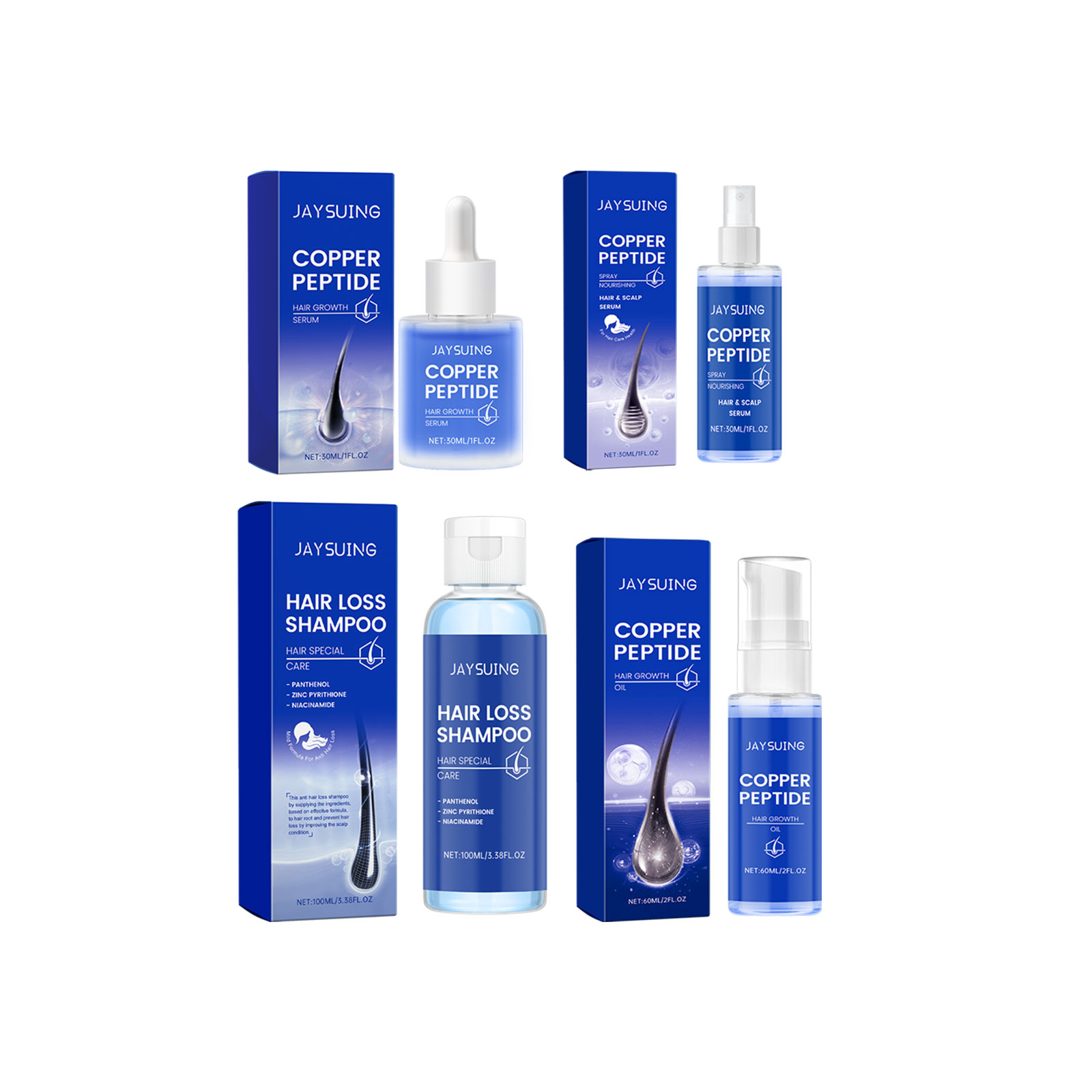 Copper Peptide Shampoo Hair Gr - Hair Care Essence Oil Spray review and price