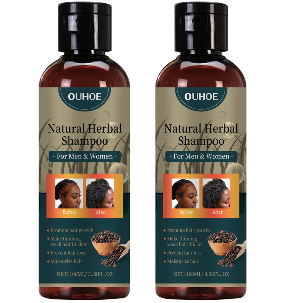 2pcsx100ml Hair Growth Shampoo - Hair Care Natural Ingredients review and price