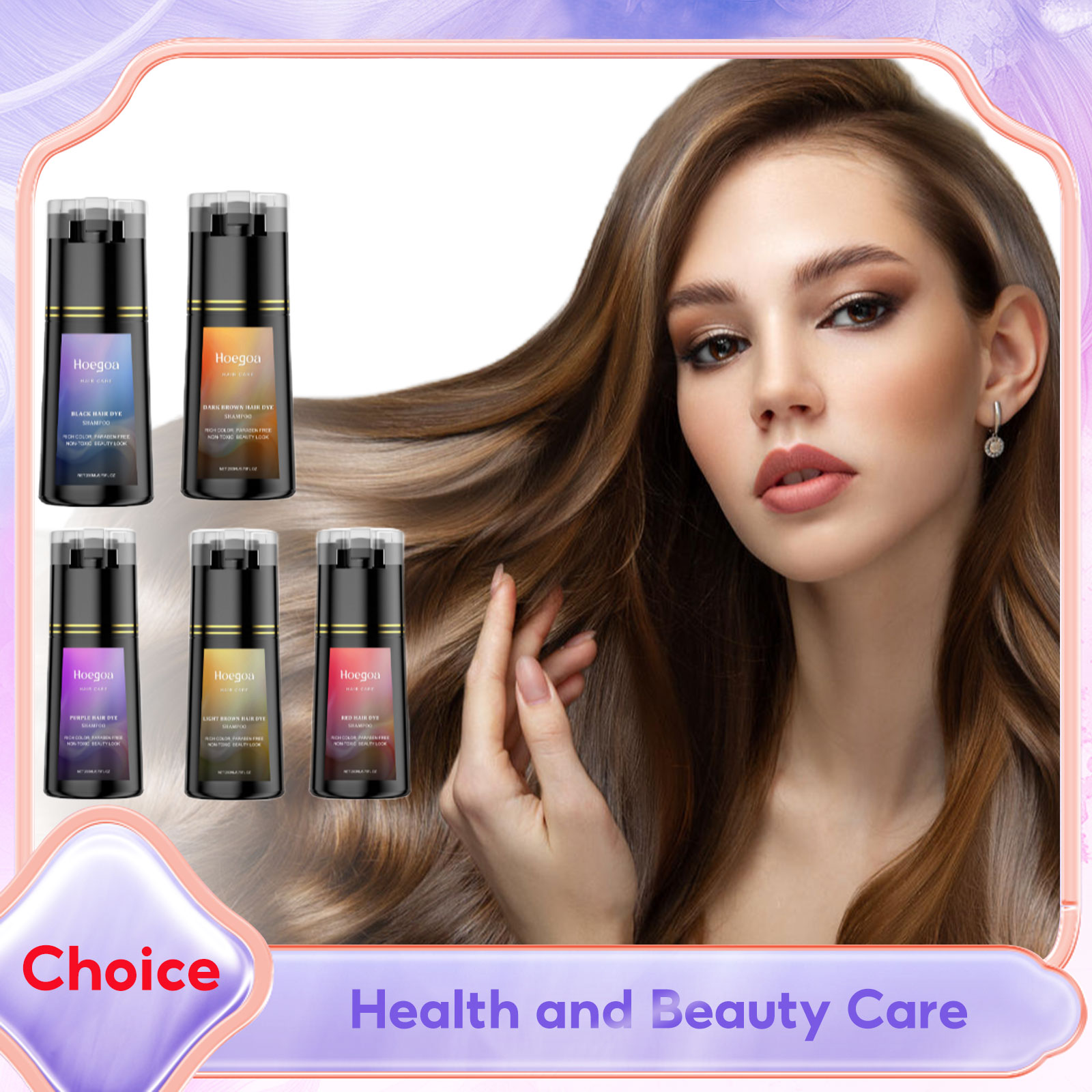 Hair Dye Shampoo for Gray Whit - Hair Care Natural Ingredients review and price