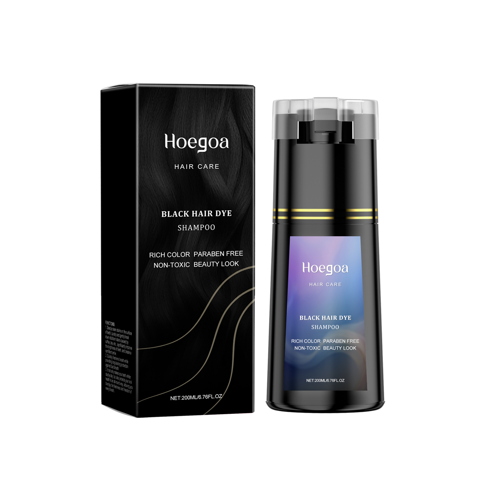 Hair Dye Shampoo for Gray Whit - Hair Care Natural Ingredients review and price