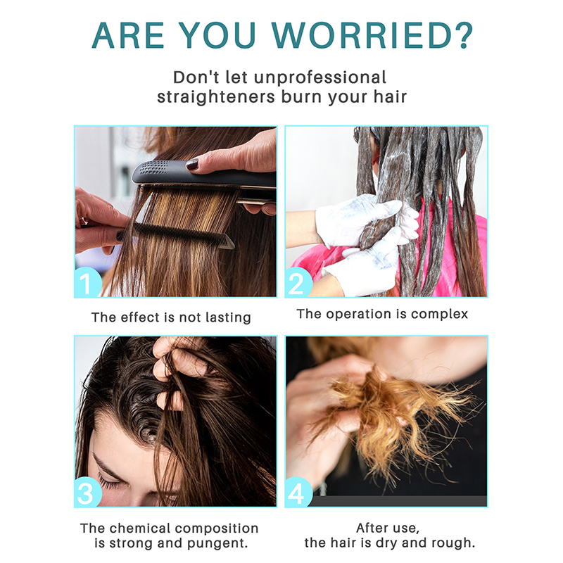 5PCS Professional Keratin Smoo - Hair Care Natural Ingredients review and price