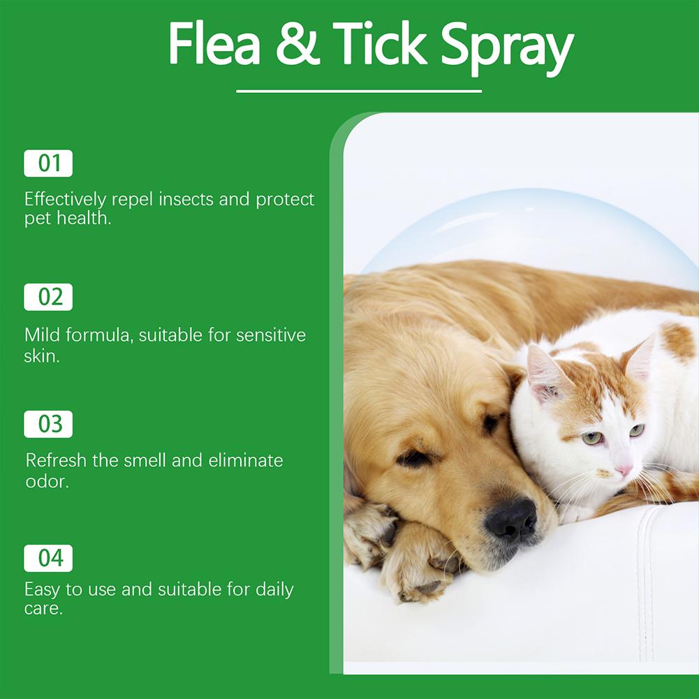 100ml Dog Cat Repel Fleas Mite - Hair Care Daily review and price