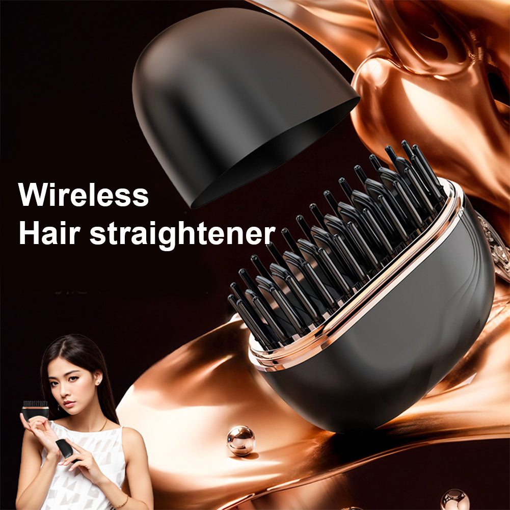 Hair straightening comb wirele - Hair Care Long Hair review and price