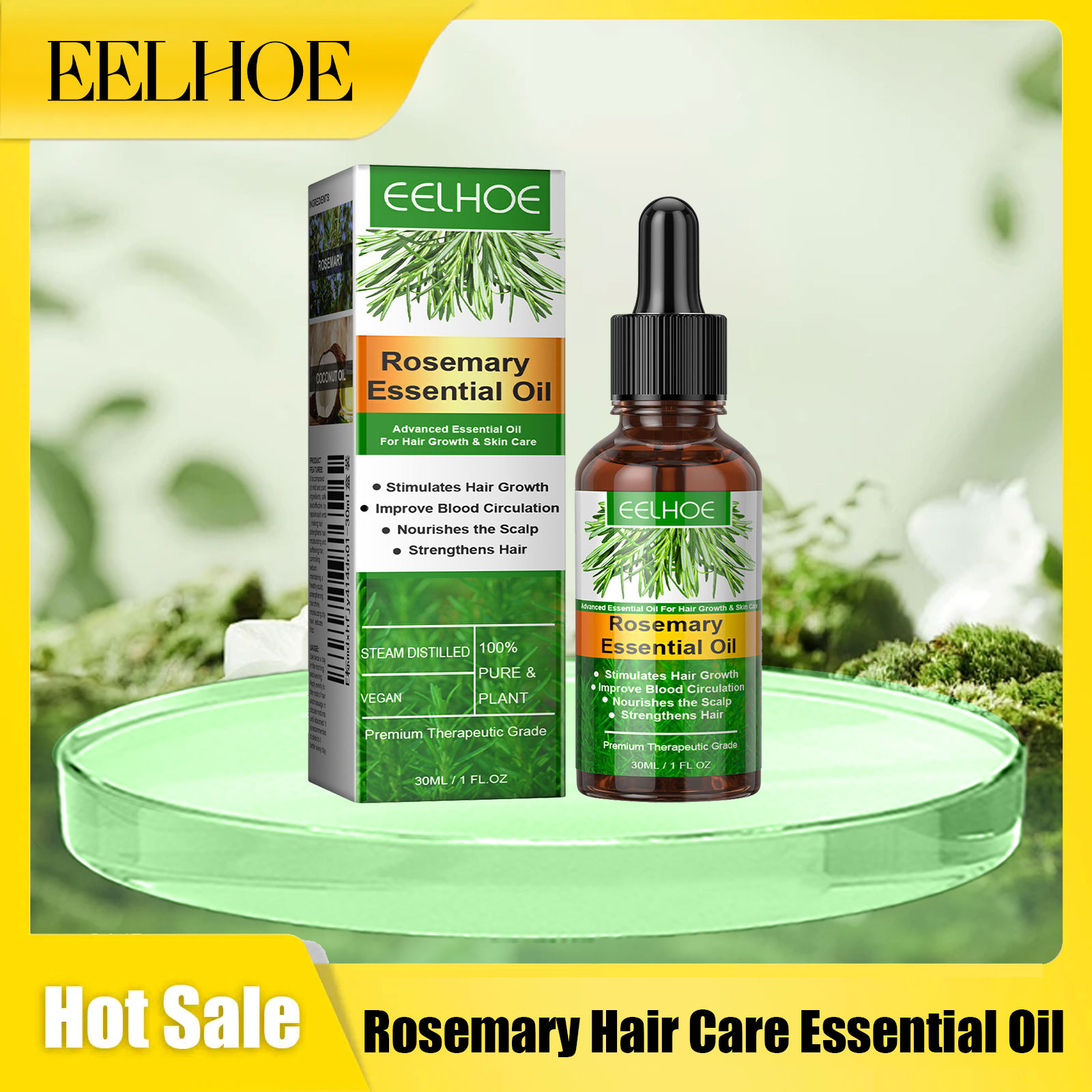 Eelhoe Rosemary Hair Care Esse - Rosemary Hair Oil review and price