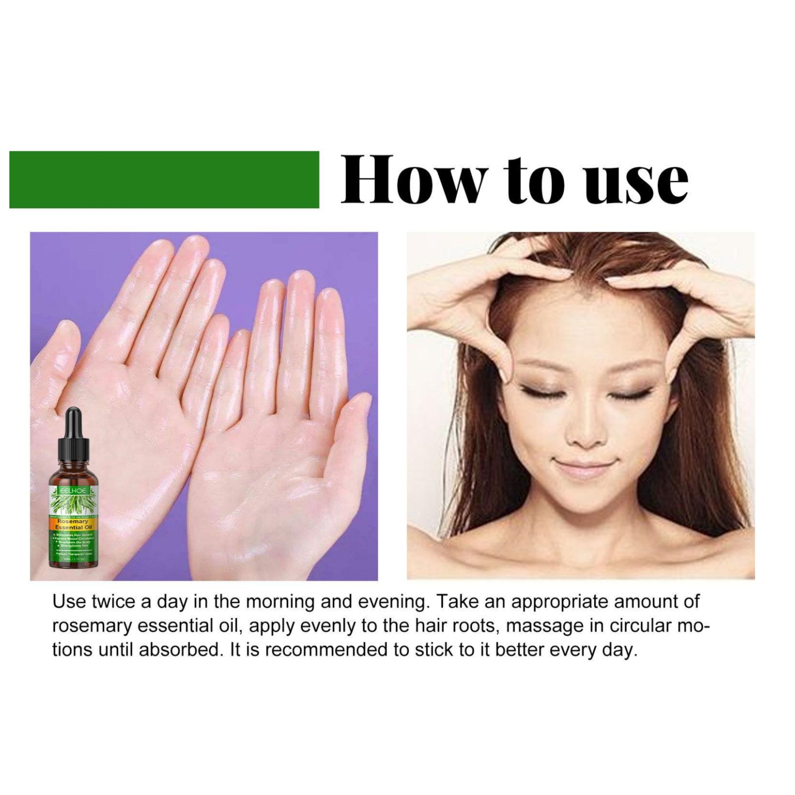 Eelhoe Rosemary Hair Care Esse - Rosemary Hair Oil review and price