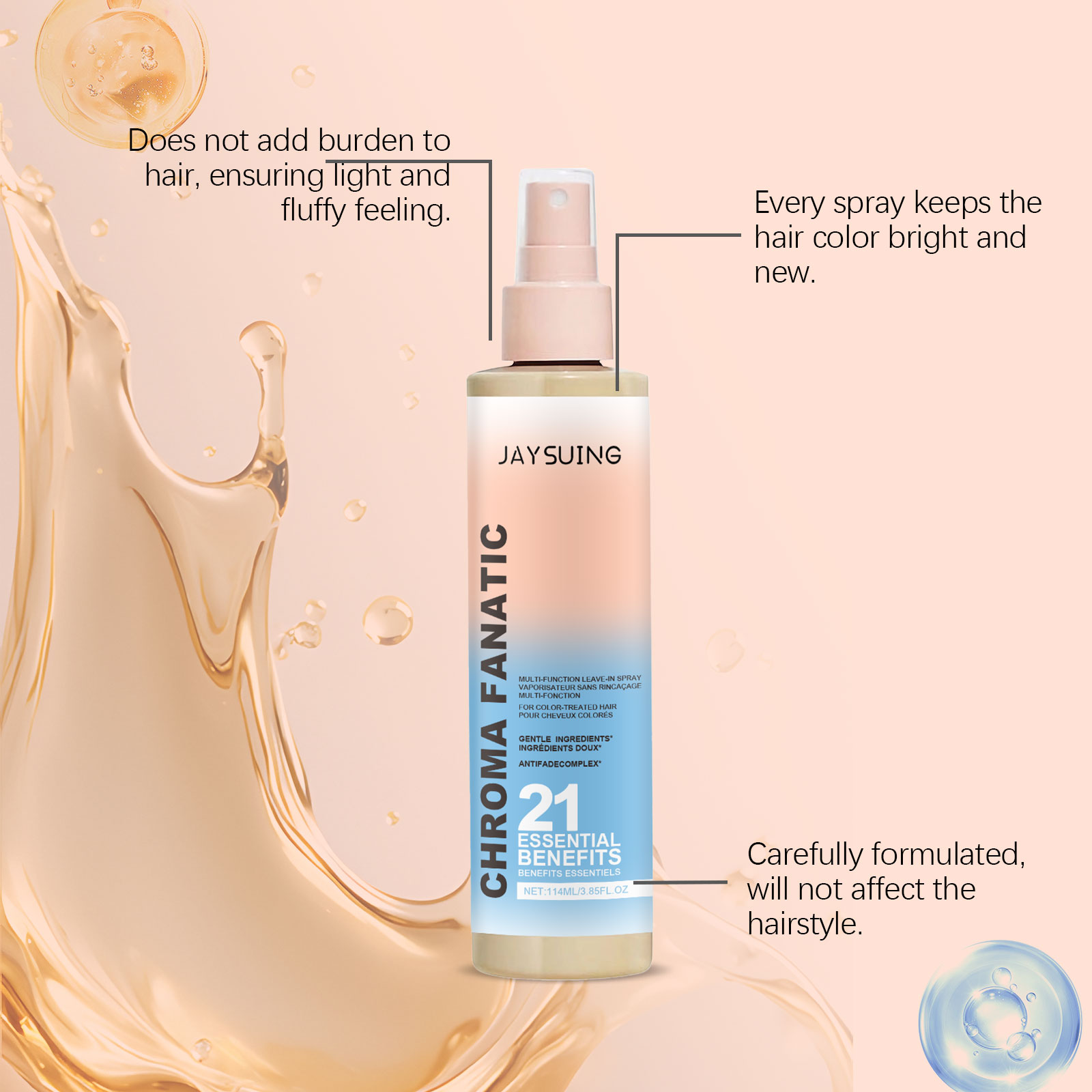 Moisturizing Spray for Hair Sc - Hair Care Essence Oil Spray review and price