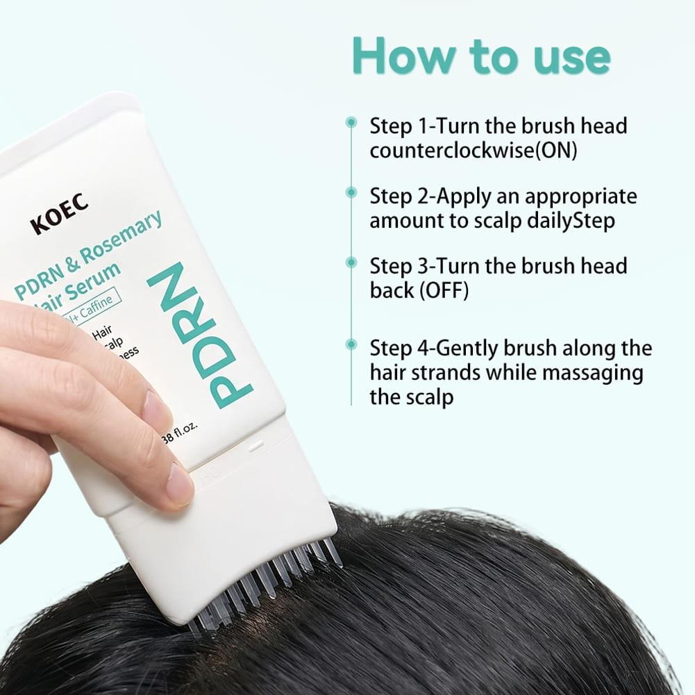 KOEC PDRN Hair Serum With Mass - Rosemary Hair Oil review and price