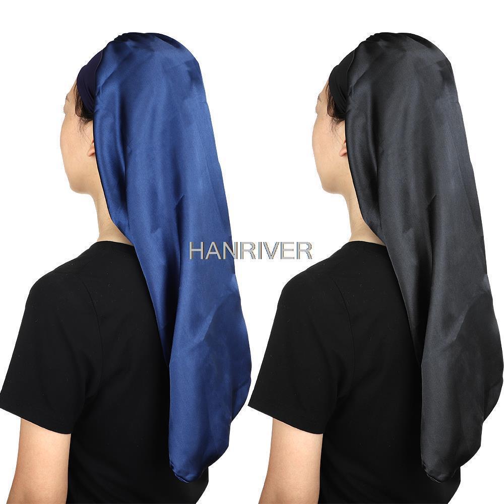 Satin Bonnet Long Hair Hat Sof - Hair Care Long Hair review and price