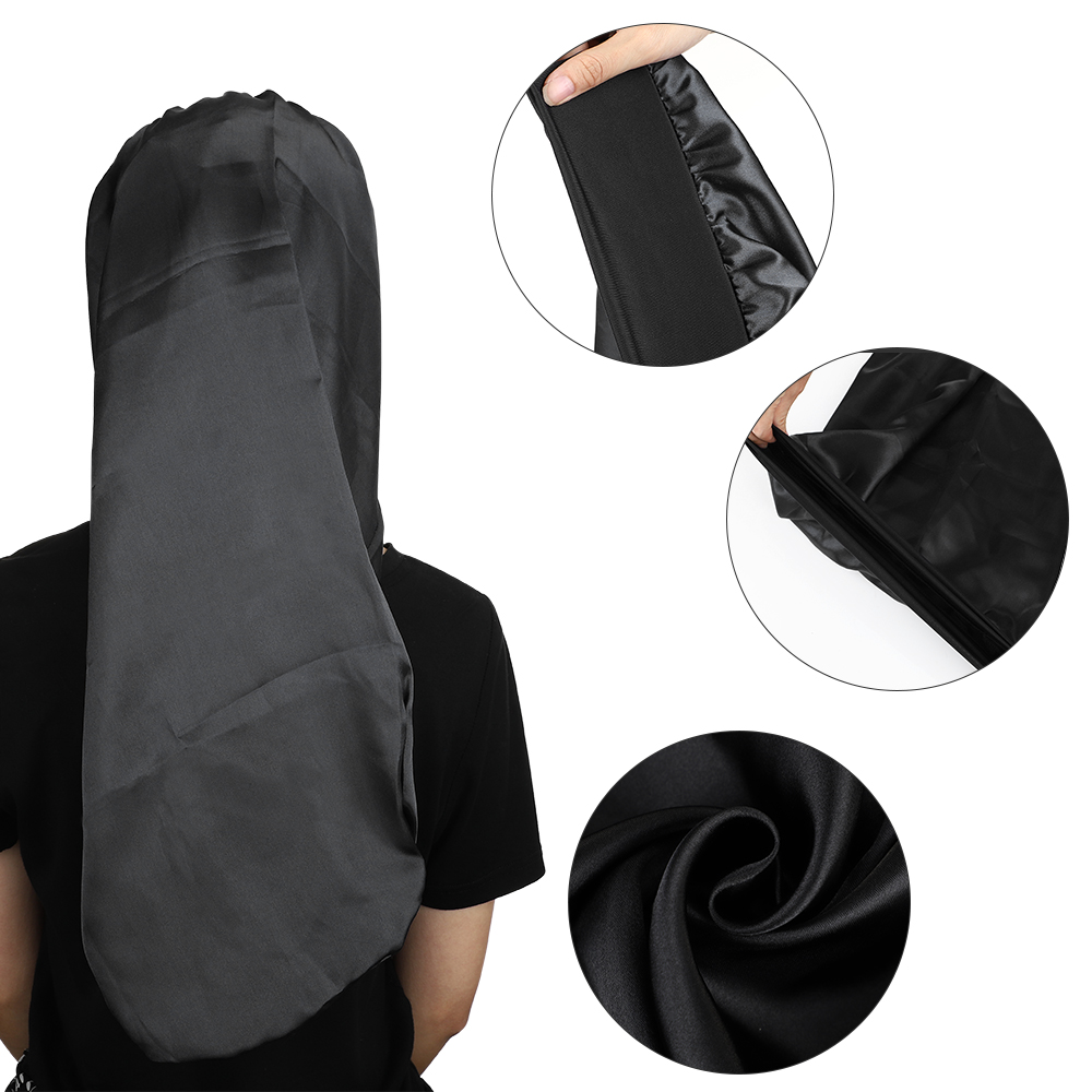 Satin Bonnet Long Hair Hat Sof - Hair Care Long Hair review and price