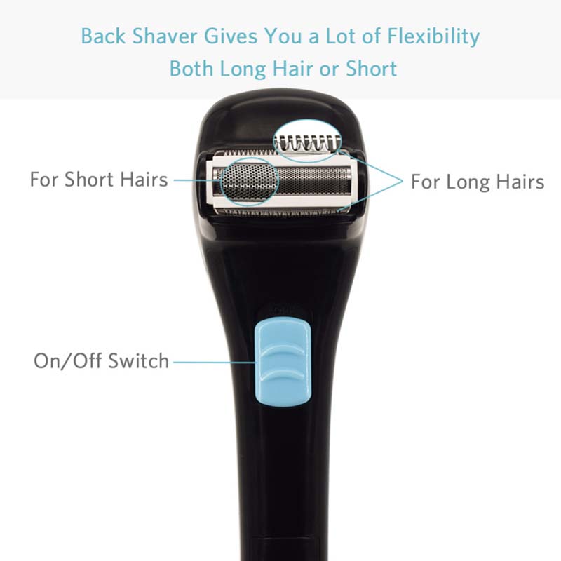 Electric Back Body Trimmer wit - Hair Care Long Hair review and price