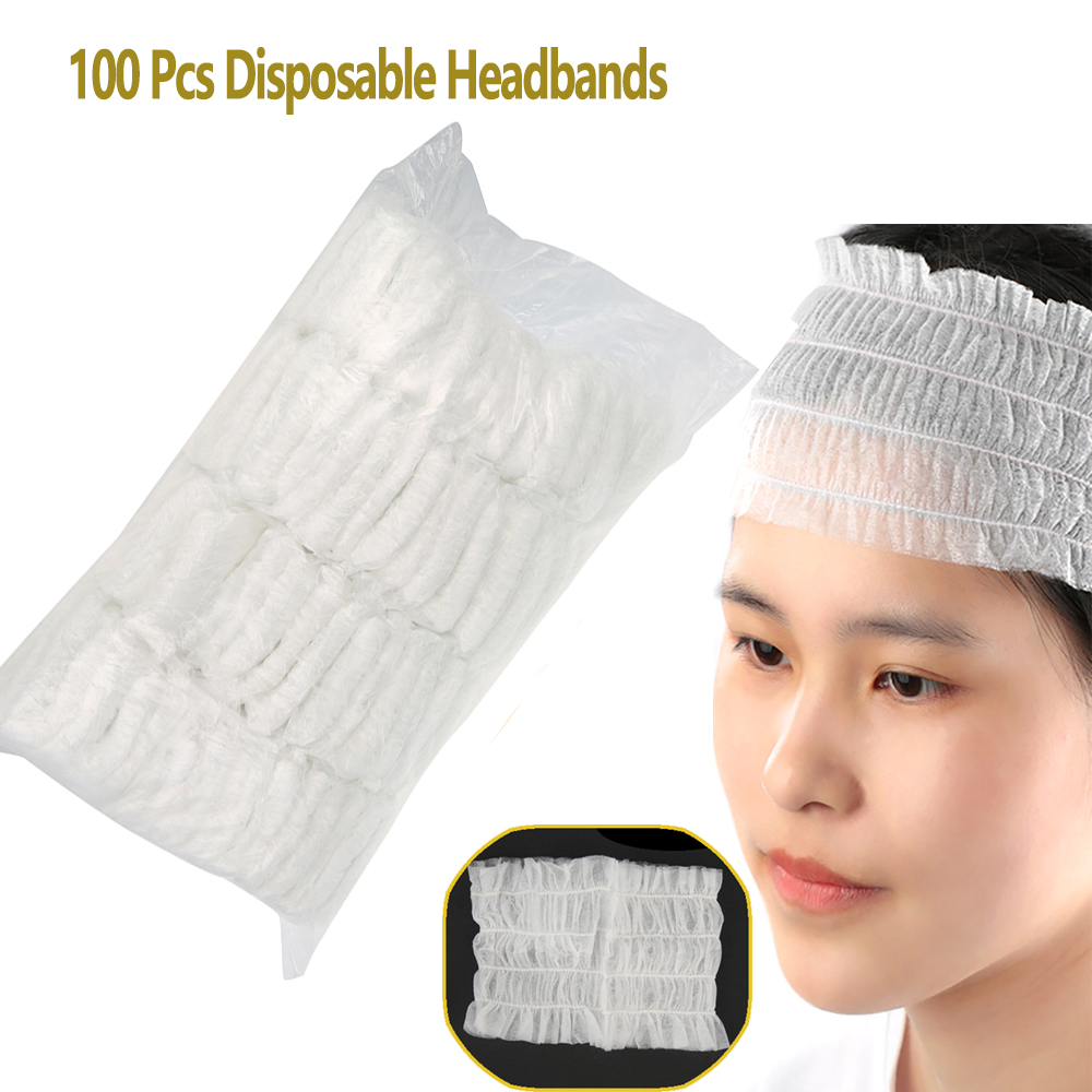 100 Pcs Disposable Headbands N - Hair Care Journey review and price