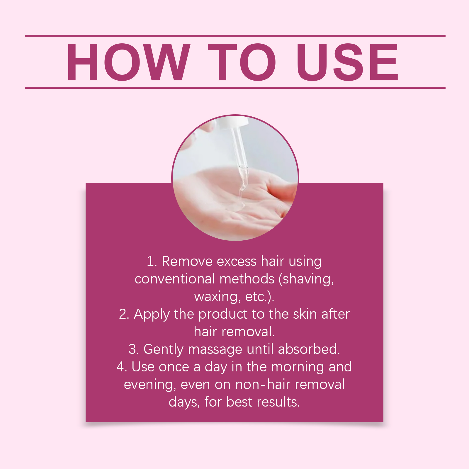Hair Removal Care Oil - Gentle - Hair Care Daily review and price