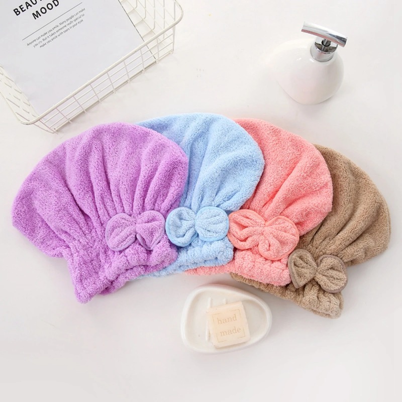 1Pc Microfiber Hair Turban wit - Hair Care Daily review and price