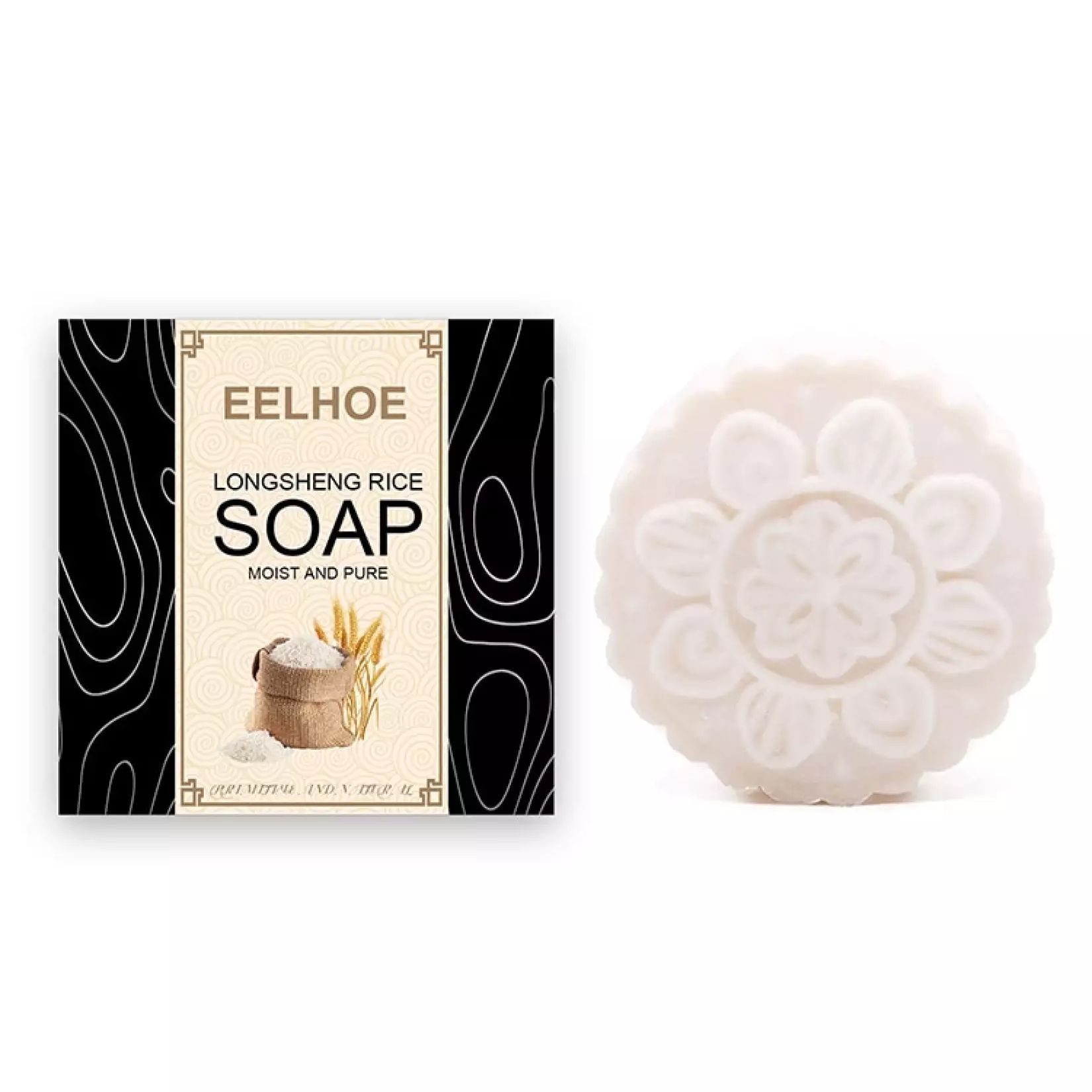 EELHOE Rice Soap Shampoo Handc - Hair Care Natural Ingredients review and price
