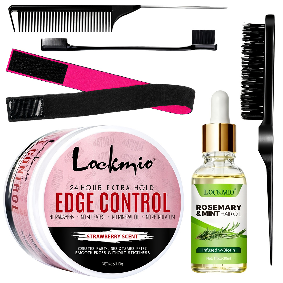 Edge Control Gel,Rosemary & Mi - Rosemary Hair Oil review and price