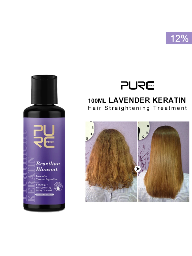 PURC Lavender 12% Brazilian Ke - Hair Care Korea review and price