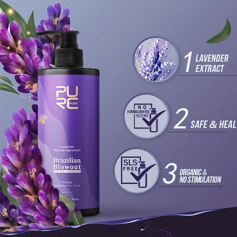 PURC Lavender 12% Brazilian Ke - Hair Care Korea review and price