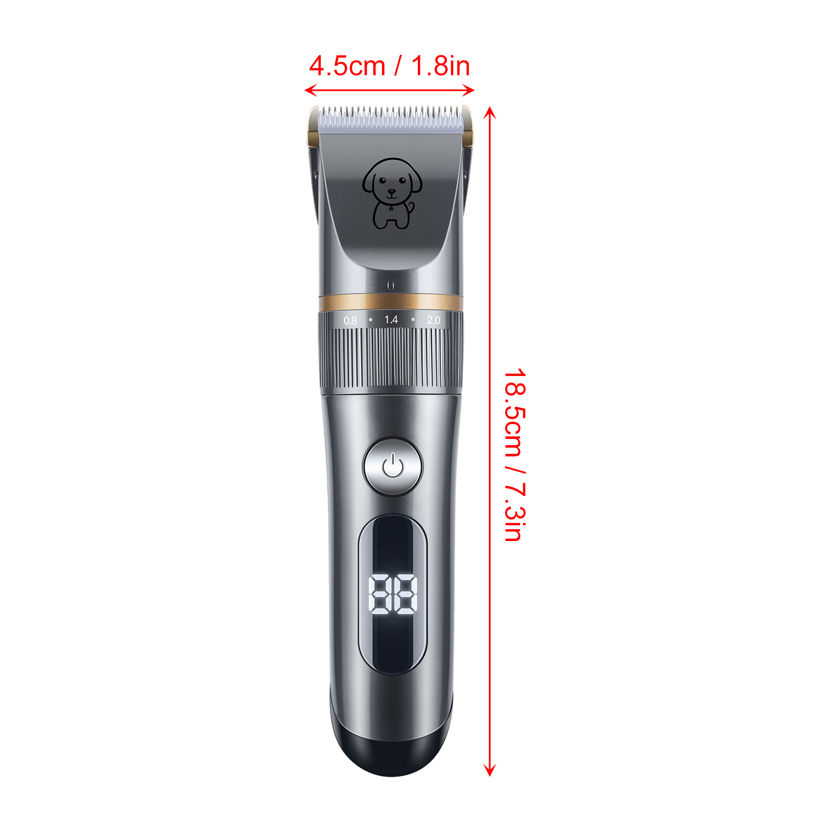 Pet Hair Trimmer Quiet Cat Cli - Hair Care Long Hair review and price